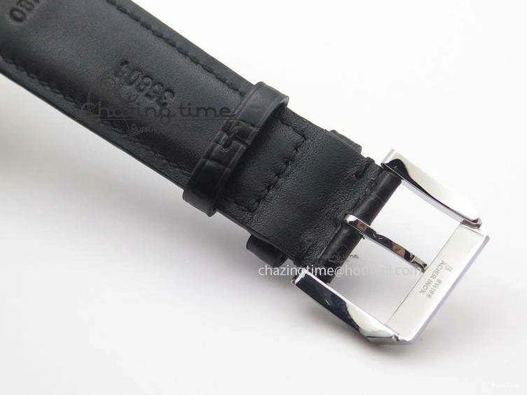MIROTIME 0503 RelaxedFit Ingeniuer St.Laurens SS White Dial MKF 1:1 V2 Best Edition On Black Leather Strap A 7355